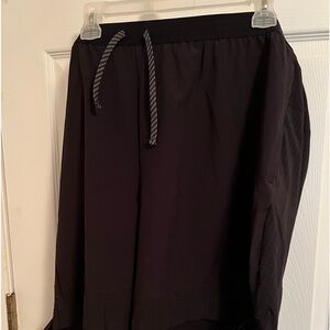 Athletic nylon shorts